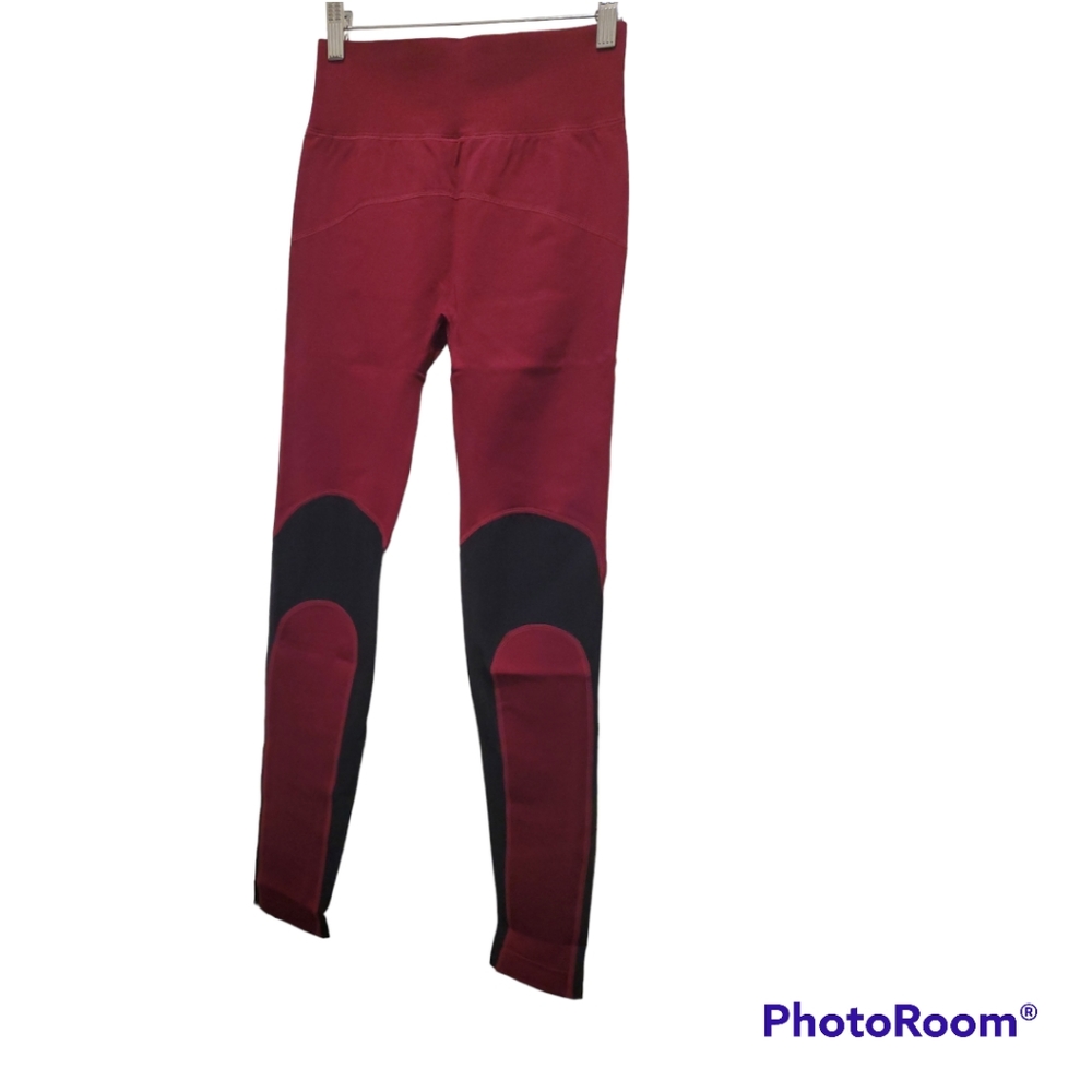 NWOT Burgundy Leggings